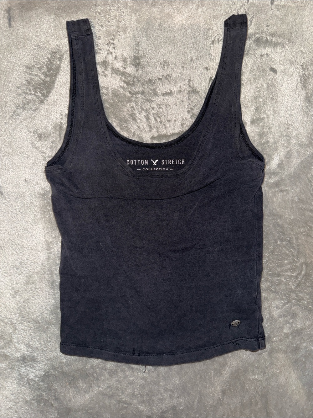 American Eagle Outfitters Black Scoop Tank